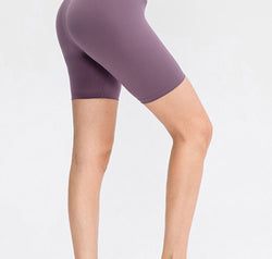 Slim Fit Wide Waistband Sports Shorts