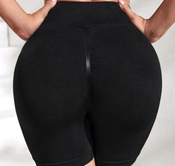 Slim Fit High Waistband Active Shorts