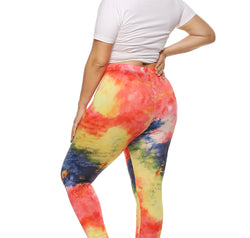 Plus Size Tie Dye Legging