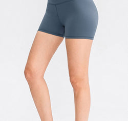 Wide Waistband Sports Shorts