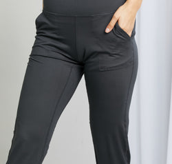 Leggings Depot Full Size Wide Waistband Cropped Joggers