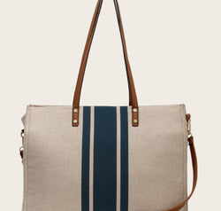 Striped Tote Bag