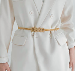 Knot Buckle Metal Belt