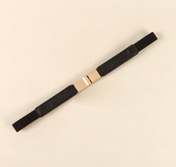 PU Elastic Skinny Belt