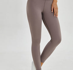 Wide Seamless Band Waist Sports Leggings