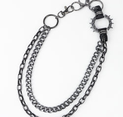 Punk Aluminium Chain Belt