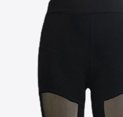 Spliced Mesh Leggings