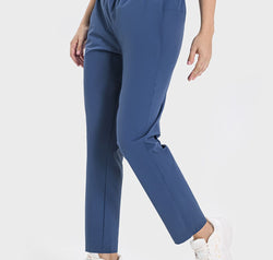 Pocketed High Waist Active Pants