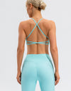 Crisscross Spaghetti Strap Active Cami