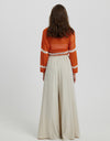 Drawstring Wide Leg Pants