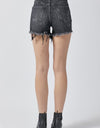 RISEN Raw Hem Denim Shorts with Pockets