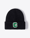 Letter C Patch Cuffed Beanie