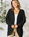 Basic Bae Full Size Ribbed Cocoon Cardigan