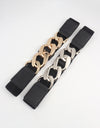 Chain Detail Elastic Belt
