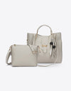 2-Piece PU Leather Bag Set