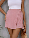 Tied High Waist Skort