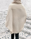 Open Front Dolman Sleeve Poncho