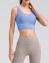 Scoop Neck Wide Strap Active Tank