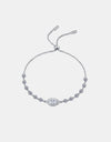 1 Carat Moissanite 925 Sterling Silver Bracelet