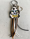 Chimney Shape Fringe Detail Key Chain