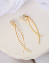 18K Gold Plated Clip-On Earrings