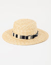 Fame Strap Wide Brim Straw Hat