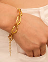 18K Gold-Plated Stainless Steel Bracelet