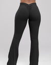 Ruched High Waist Bootcut Active Pants