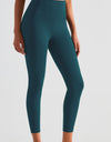 Wide Waistband Sports Leggings with Pockets