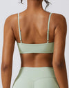 Spaghetti Strap Sport Bra