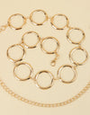 Circle Ring Chain Belt