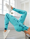 Printed High Waist Active Leggings