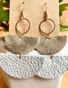 Geometrical Shape Dangle Earrings