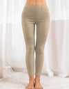 Ribbed Detail Leggings