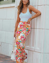 Floral Wide Leg Pants