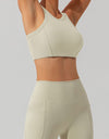 Round Neck Racerback Active Tank