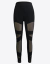 Spliced Mesh Leggings