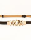 PU Skinny Belt