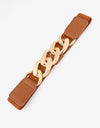 Chain Detail Elastic Belt