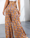 Printed High-Rise Tied Culottes