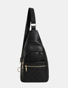 PU Leather Sling Bag