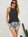 Grecian Neck Knit Tank