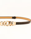 PU Skinny Belt