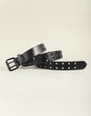 Grommet PU Leather Belt