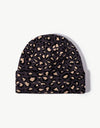 Leopard Pattern Cuffed Beanie