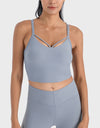 Double Strap Ribbed Sports Cami