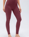 Wide Waistband Slim Fit Active Leggings