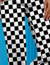 Checkered Skinny Capris