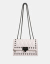 Studded PU Leather Crossbody Bag