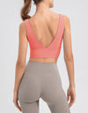 Scoop Neck Wide Strap Active Tank